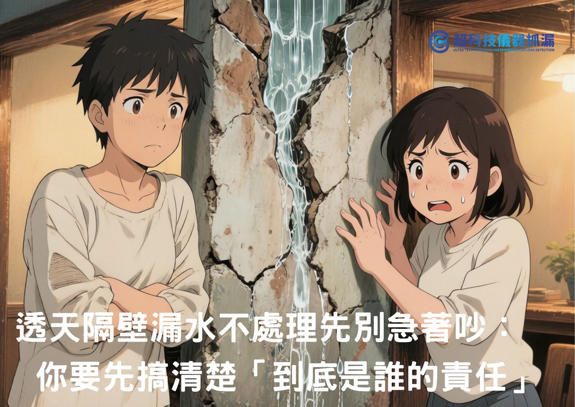 透天隔壁漏水不處理