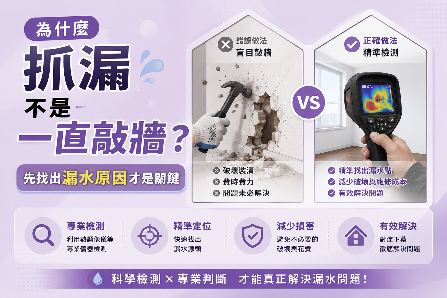 抓漏