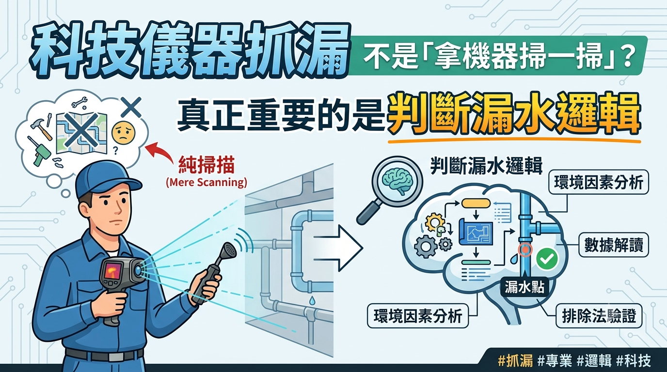 科技儀器抓漏